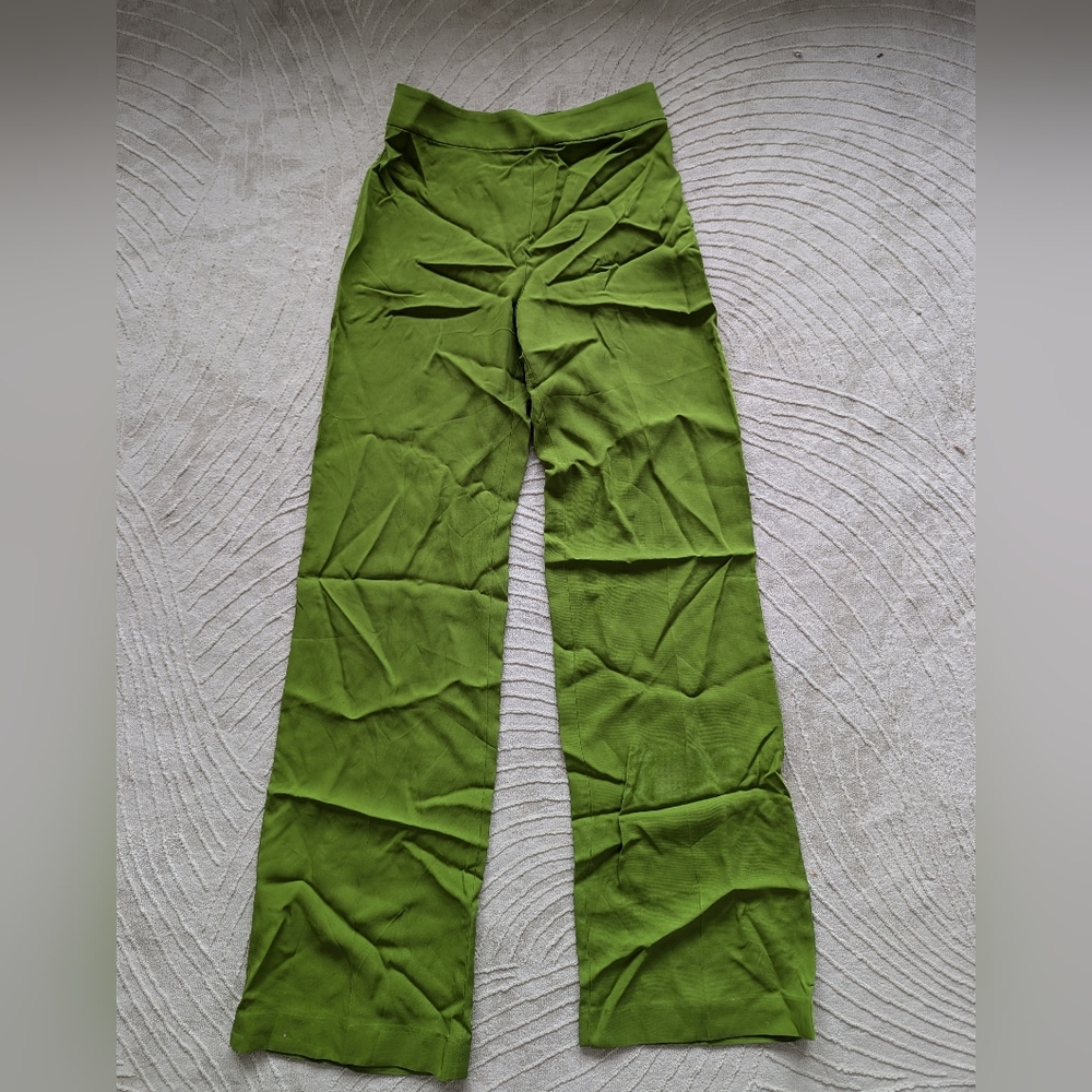 Zara Green Women's Pants